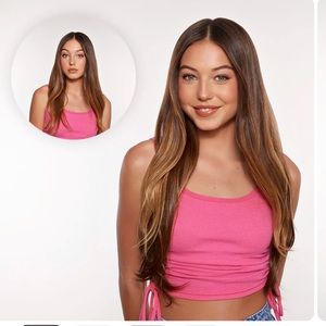 INH U-CLIP 22 INCH - MIXED BROWN
22” long with natural wave